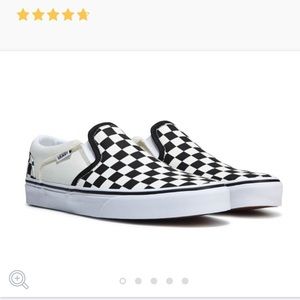 NWT checkered vans